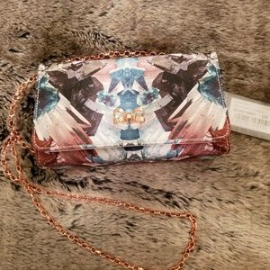 Ted Baker mirrored minerals evening bag